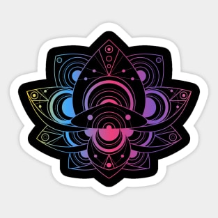 Lotus Flower Sticker